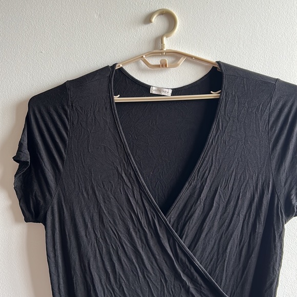 Black Wrap Dress Antistar 3X - Picture 2 of 7